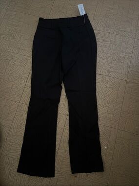 Eclipse Black Boot-Cut Dress Pants